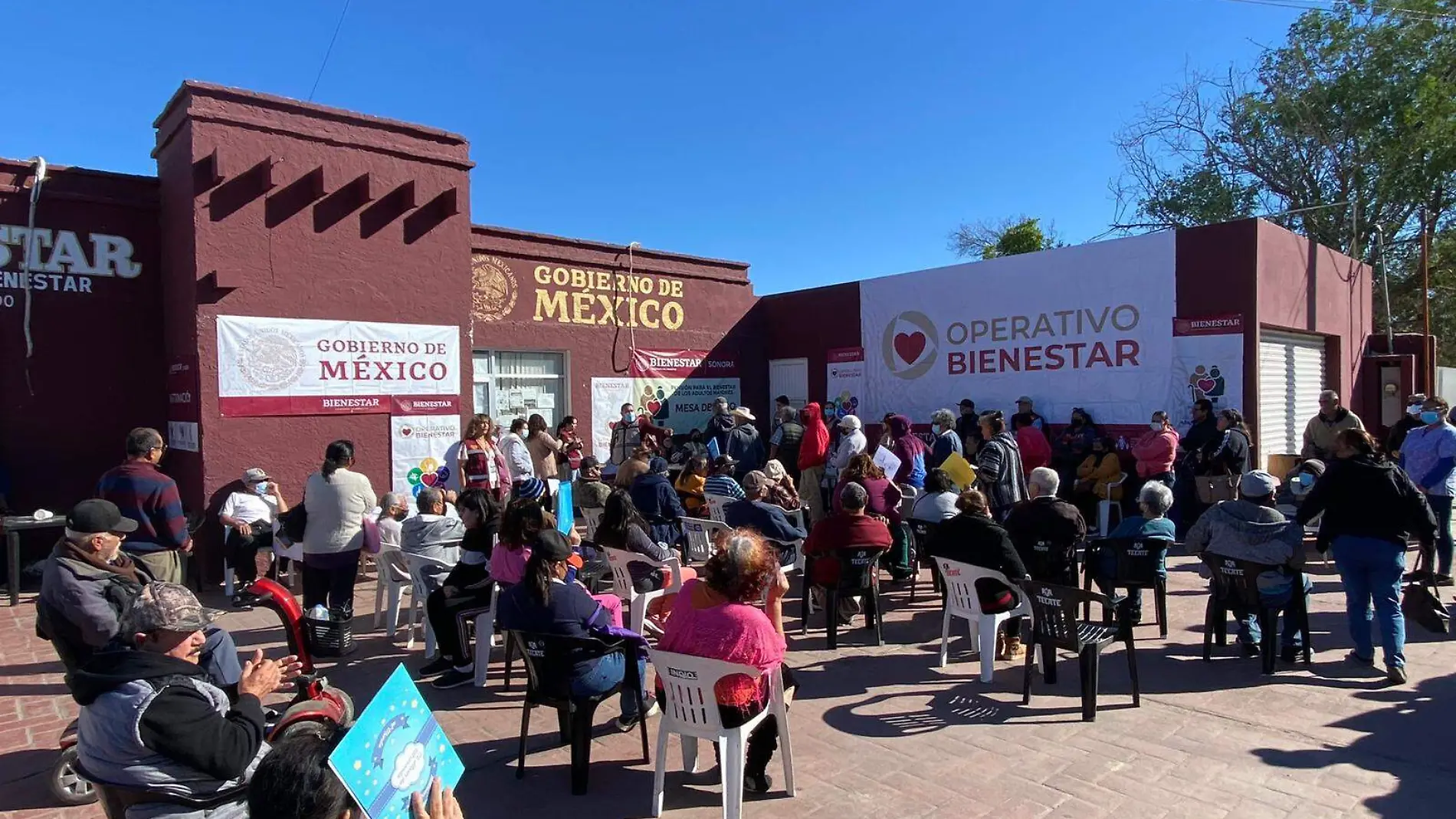 En esta ciudad, alrededor de 8 mil personas están inscritas en los programas de pensión para el bienestar que brinda del gobierno federal